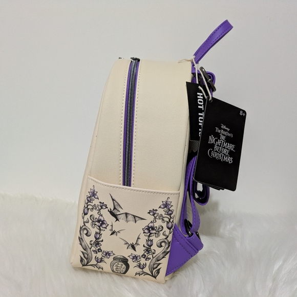 Loungefly Disney Nightmare Before Christmas Jack Sally Coffin Mini Backpack New! - Picture 6 of 13